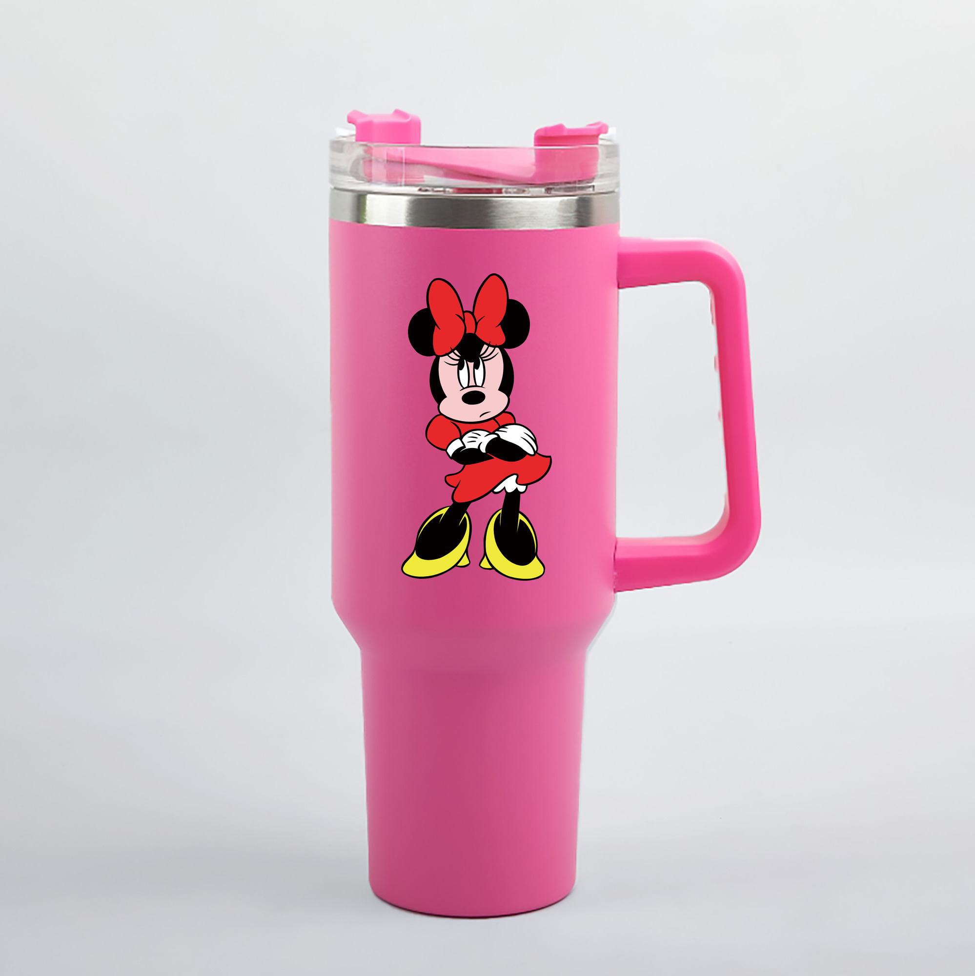 （画像用） ミッキーマウス Mickey Mouse 1200mL車用タンブラー（カラープリント）